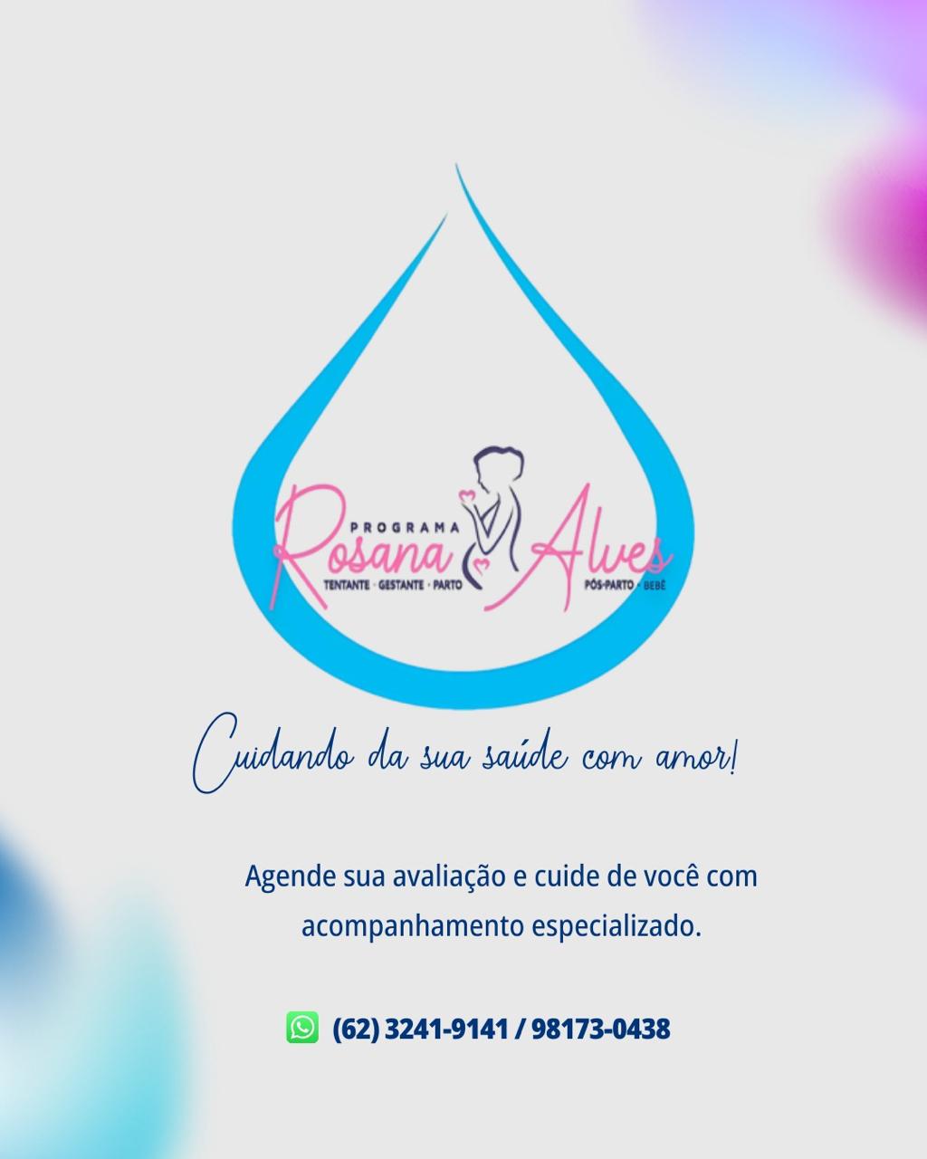 Programa Rosana Alves — tentante, gestante, parto, pós-parto e bebê